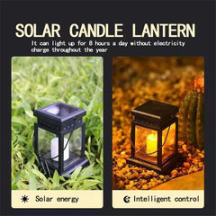 Lanterna Solar Decorativa para Jardim – Iluminação Externa
