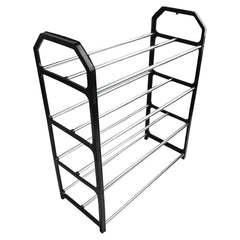 Sapateira de Metal com 4 Níveis – Organizador de Calçados com Grande Capacidade