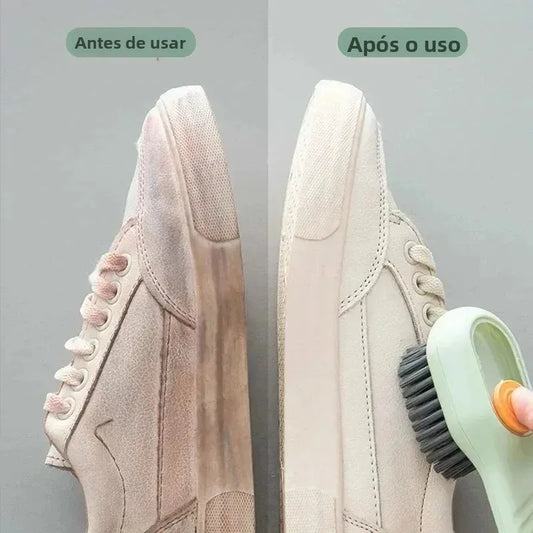 Escova Multiuso com Dispenser de Sabao