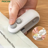 Mini Seladora Portátil de Sacos – Selagem Térmica para Alimentos