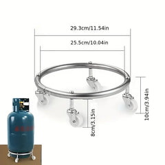 Base Móvel para Botijão de Gás com Rodinhas