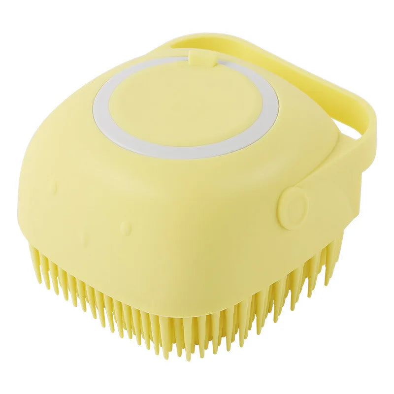 Escova de Silicone para Banho e Massagem Corporal