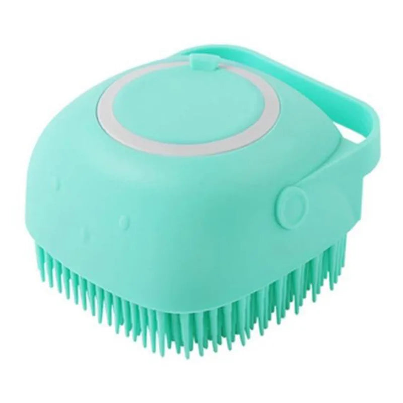 Escova de Silicone para Banho e Massagem Corporal