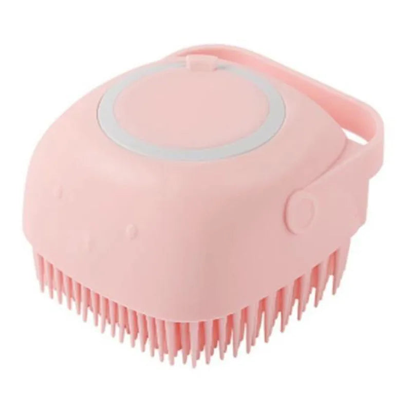 Escova de Silicone para Banho e Massagem Corporal