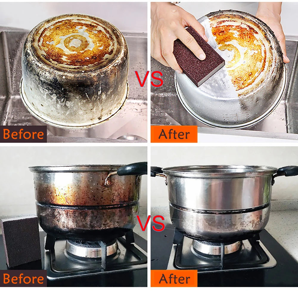 Esponja Magica de Limpeza - Remove Sujeira sem Esforco