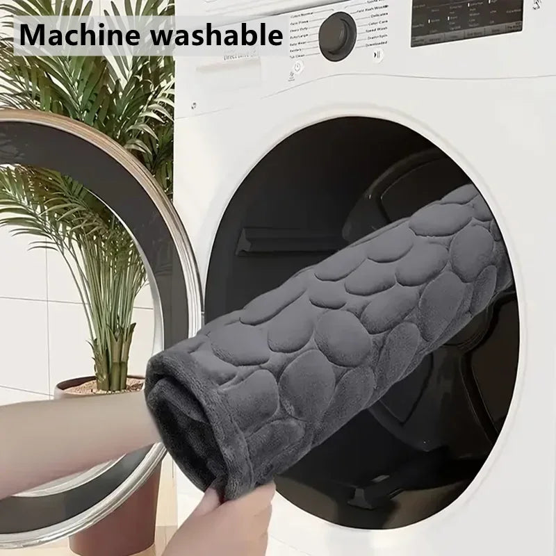 Tapete de Banheiro Antiderrapante 3D - Macio e Seguro