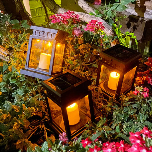 Lanterna Solar Decorativa para Jardim – Iluminação Externa