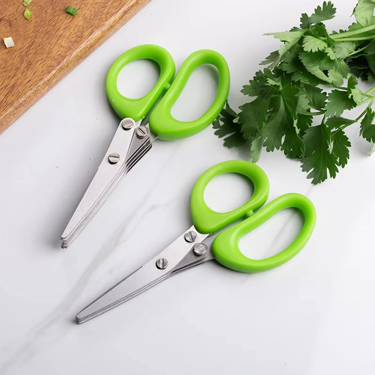 5-Layer Kitchen herb Scissors