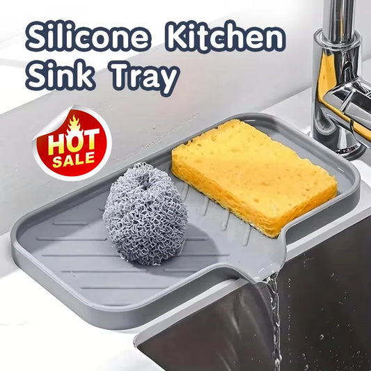 Tapete de silicone para Pia e Torneira - Organizador Multifuncional