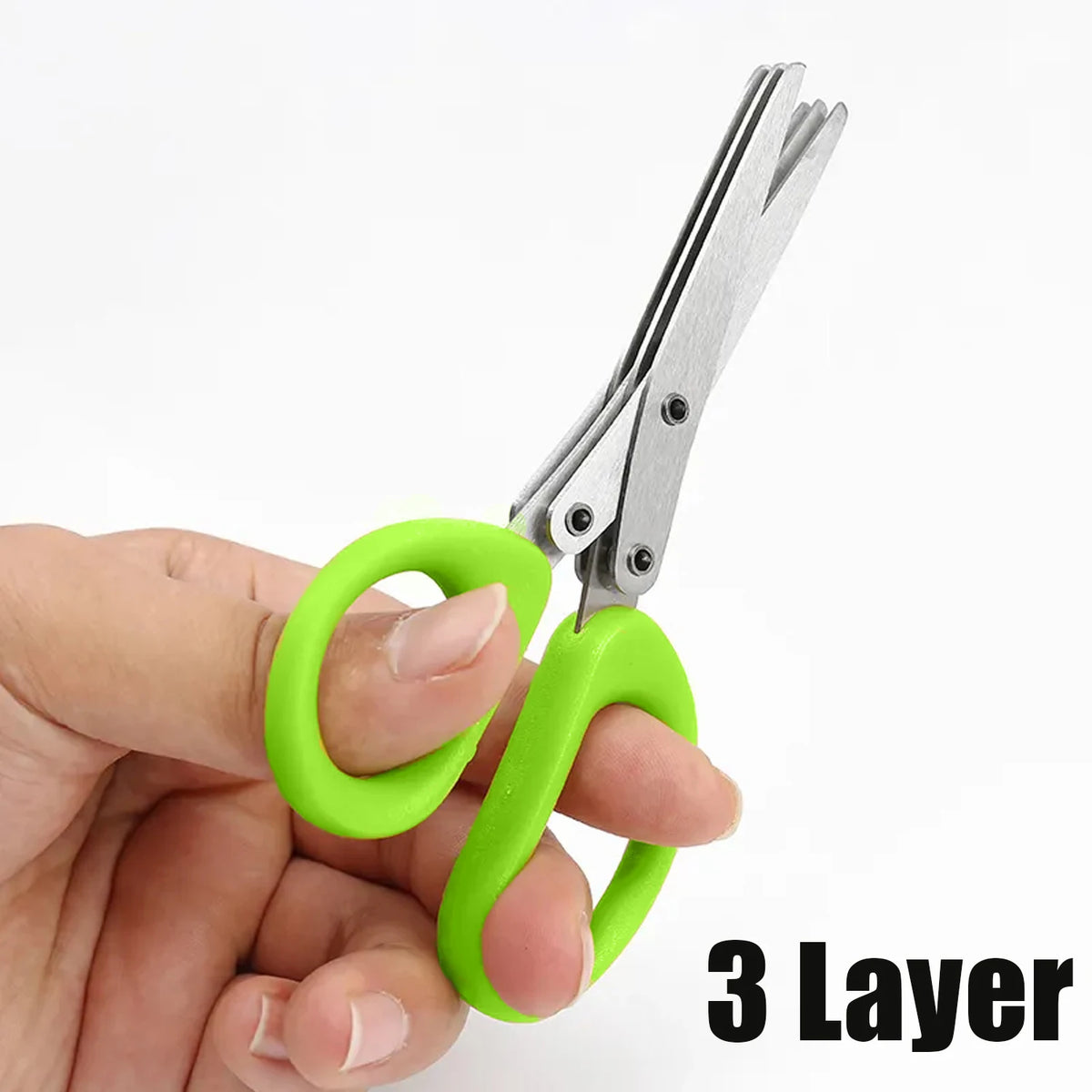 5-Layer Kitchen herb Scissors