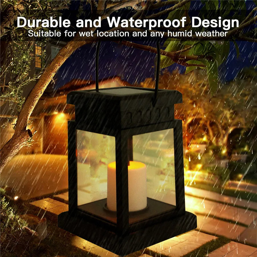 Lanterna Solar Decorativa para Jardim – Iluminação Externa