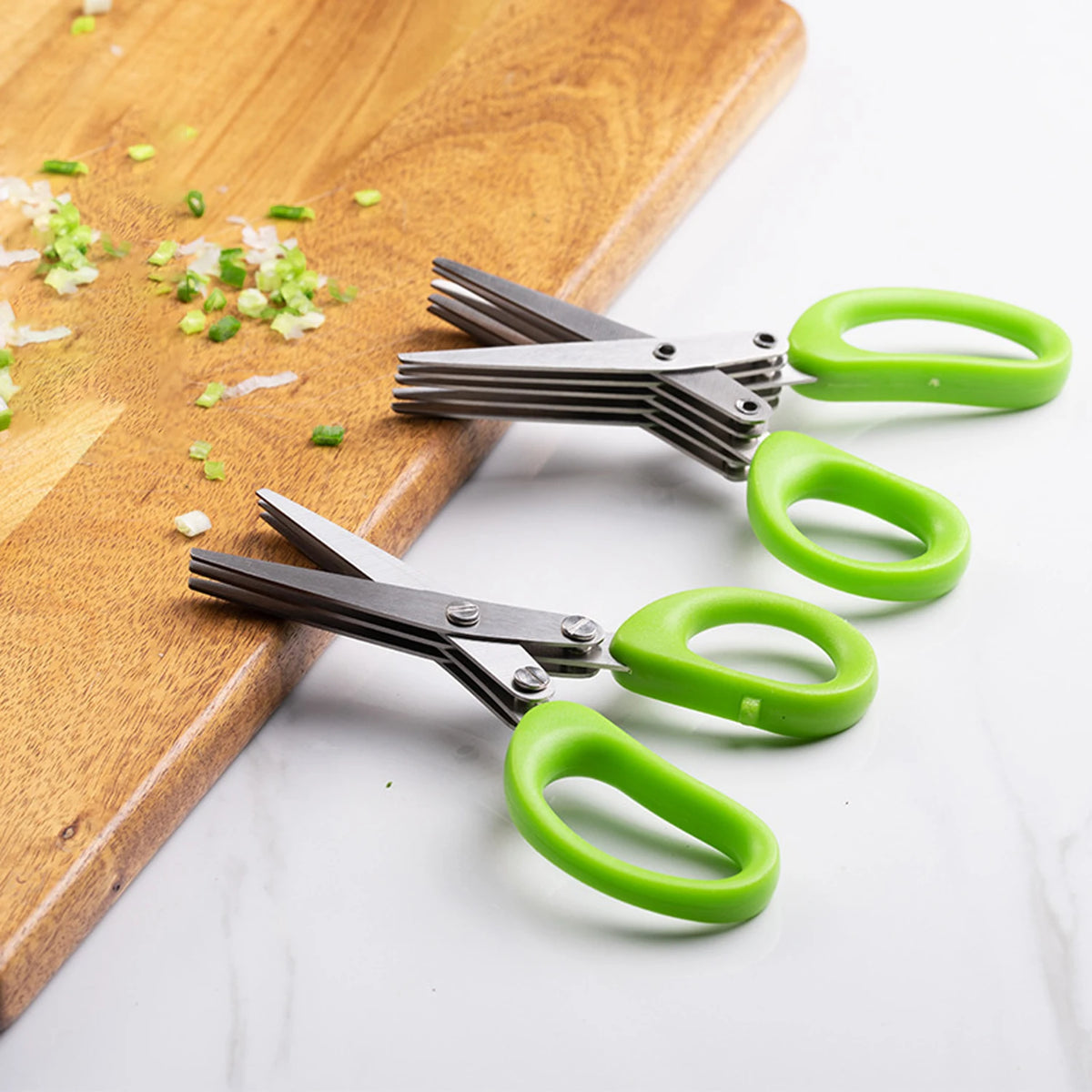 5-Layer Kitchen herb Scissors