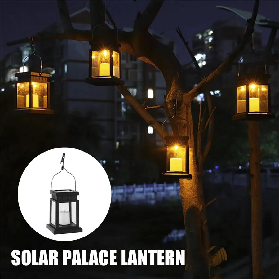 Lanterna Solar Decorativa para Jardim – Iluminação Externa