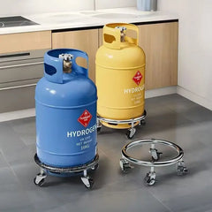 Base Móvel para Botijão de Gás com Rodinhas