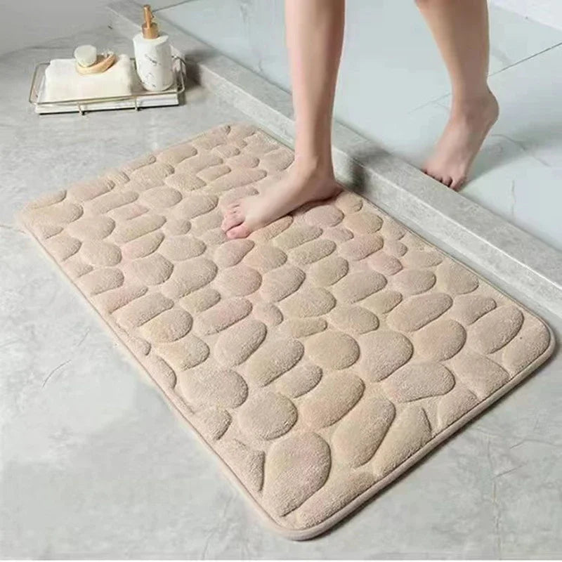 Tapete de Banheiro Antiderrapante 3D - Macio e Seguro