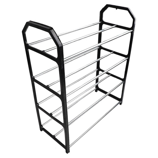 Sapateira de Metal com 4 Níveis – Organizador de Calçados com Grande Capacidade
