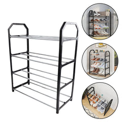 Sapateira de Metal com 4 Níveis – Organizador de Calçados com Grande Capacidade