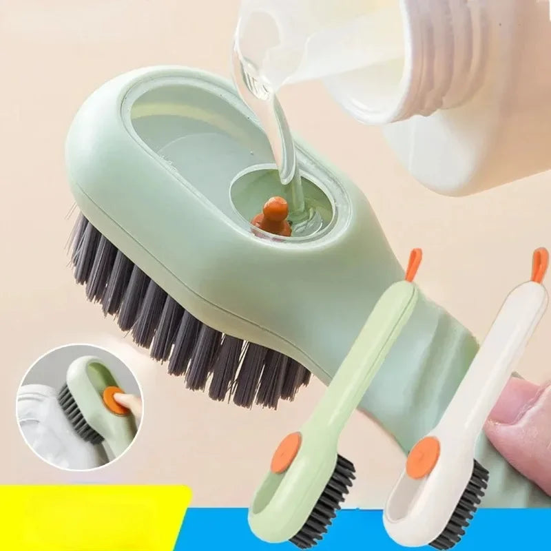 Escova Multiuso com Dispenser de Sabao