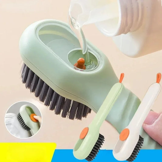 Escova Multiuso com Dispenser de Sabao
