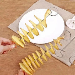 Cortador Espiral de Batata e Legumes