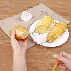 Cortador Espiral de Batata e Legumes